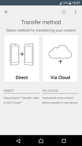 Image 1 for Xperia Transfer Mobile