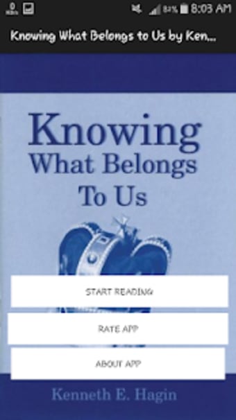 Image 0 for Knowing What Belongs to U…