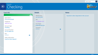 Imagen 1 para eWallet for Windows 10