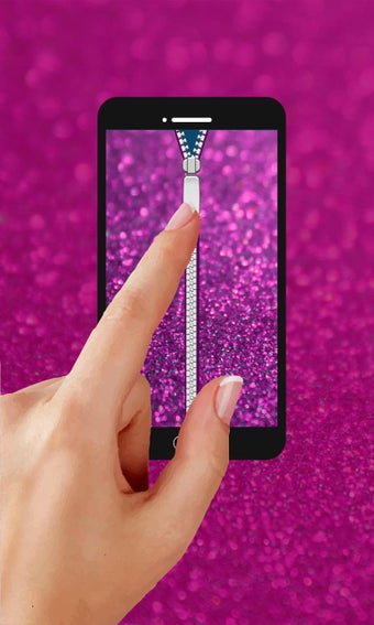 Image 0 for Glitter Zipper Mobile Loc…