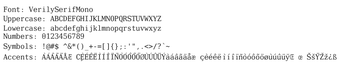 Imagen 0 para Verily Serif Mono