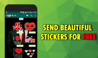 Image 1 for Romantic Love Stickers WA…