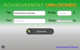 Image 0 for Achievement Generator Xbo…