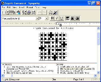Imagen 0 para Sympathy Crossword Constr…