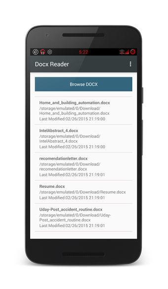Image 1 for Docx Reader