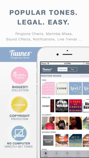 Image 2 for TUUNES Ringtones, Music &…