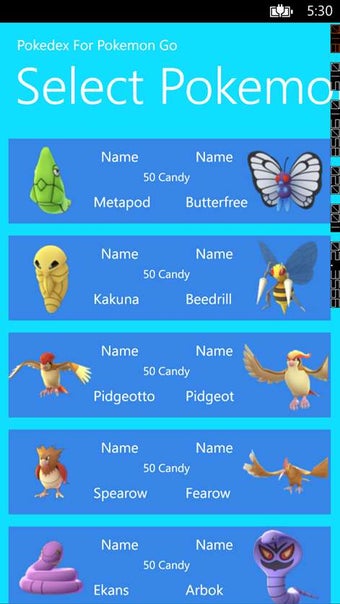 Image 0 for Pokedex For Pokemon Go fo…