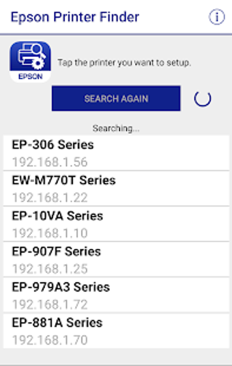 Imagen 1 para Epson Printer Finder