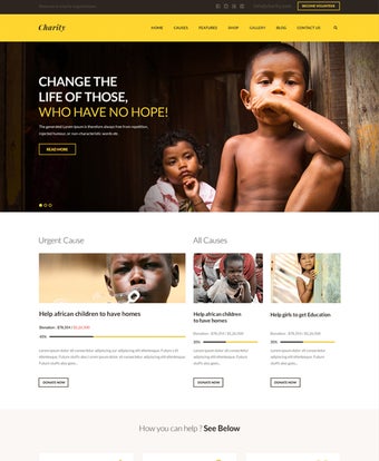 Image 1 for Charity WordPress Theme