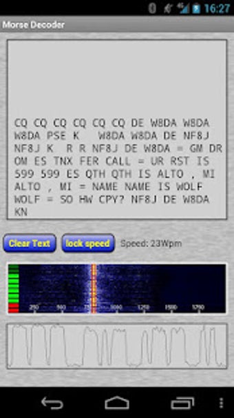 Imagen 2 para Morse Decoder for Ham Rad…