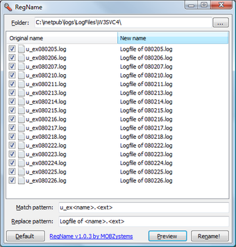 Image 1 for RegName (32-bit)