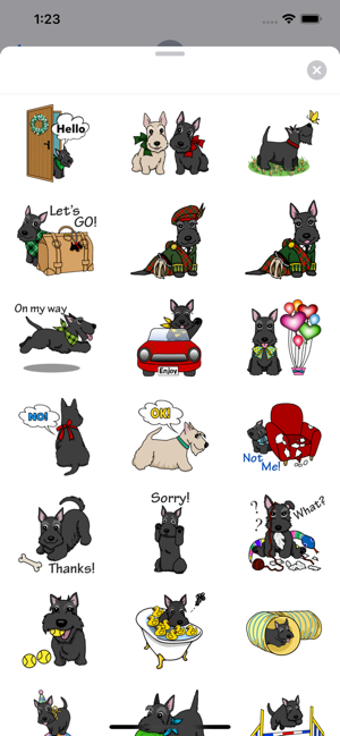 Image 0 for Cute Scottish Terrier Dog…