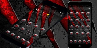 Image 2 for Red Bloody Scratch Theme