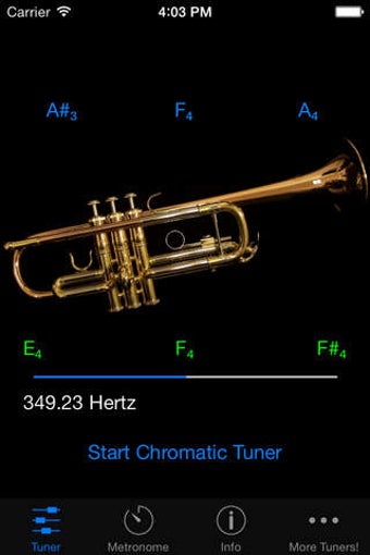 Image 0 for Trumpet Tuner: Tuner For …