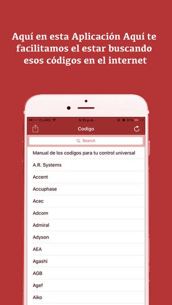 Image 0 for Universal Codigo Control …