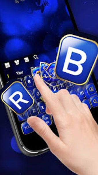 Image 1 for Blue Rose Keyboard
