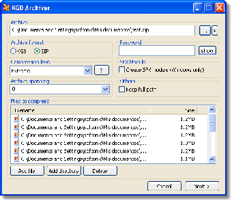 Image 0 for KGB Archiver 2
