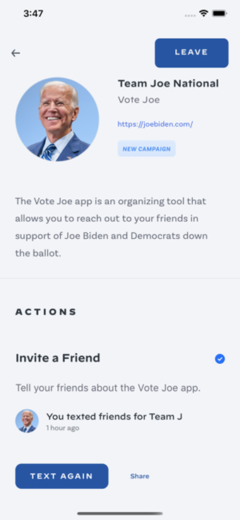 Image 3 for Vote Joe
