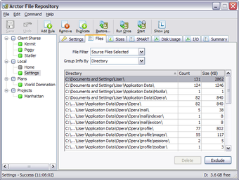 Image 1 for Arctor File Backup