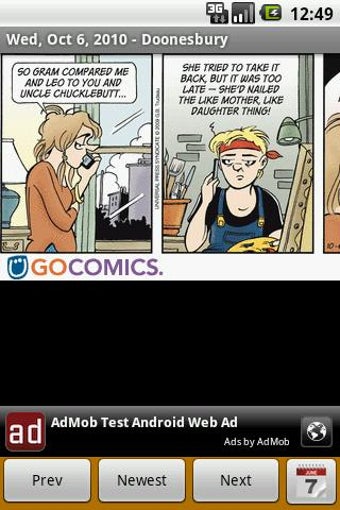 Image 1 for CV Doonesbury