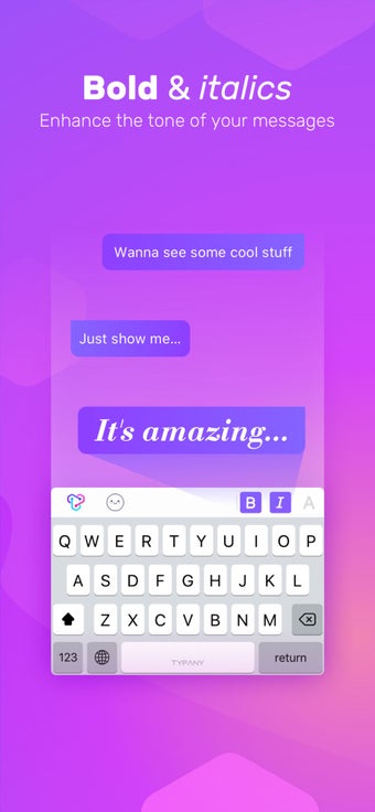 Image 1 for Typany Keyboard - Cool Fo…
