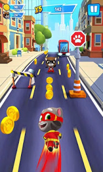 Imagen 2 para Talking Tom Hero Dash