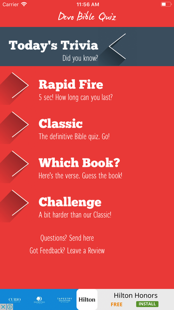 Image 0 for Devo Bible Quiz: Trivia G…