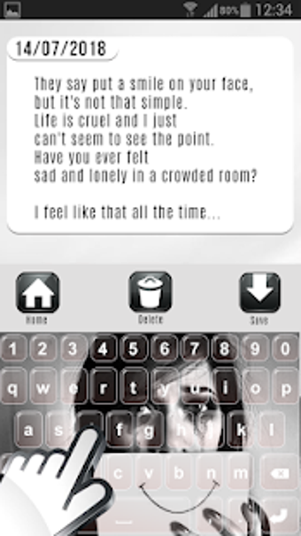 Imagen 0 para Sad and Lonely Emo Diary …
