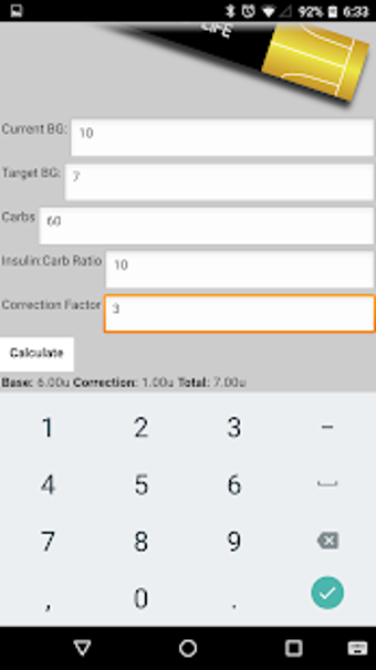 Image 3 for InCalc: Insulin Calculato…