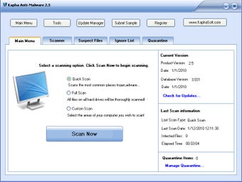 Image 0 for Kapha Anti-Malware