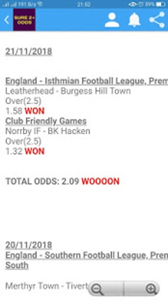 Image 0 for SURE 2+ ODDS VIP