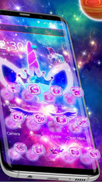 Image 0 for Shiny Galaxy Cute Unicorn…