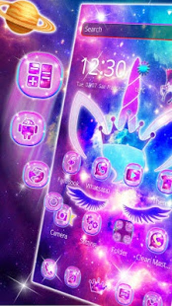 Image 0 for Shiny Galaxy Cute Unicorn…