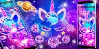 Image 3 for Shiny Galaxy Cute Unicorn…