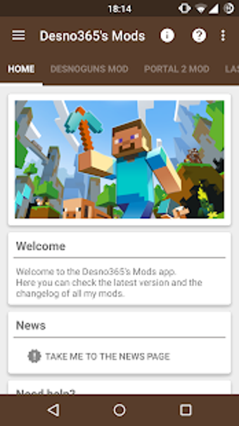 Imagen 1 para Desno365's MCPE Mods