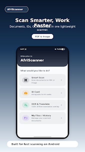 Imagen 0 para AfriScanner: PDF  Transla…