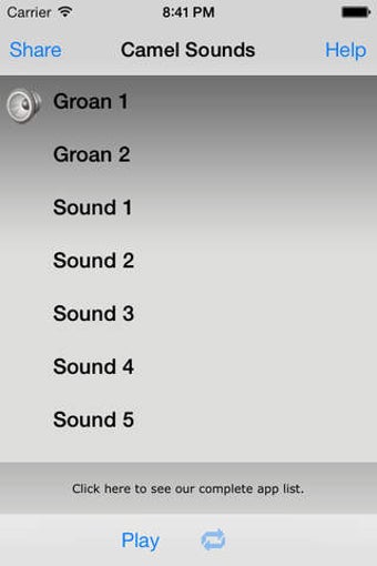 Image 0 for Camel Sounds