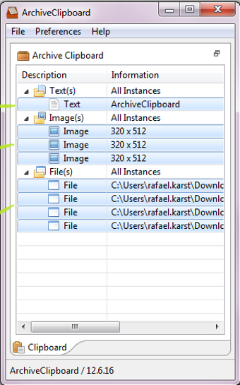 Imagen 0 para ArchiveClipboard (32-Bit)