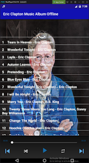 Imagen 1 para Eric Clapton Music Album …
