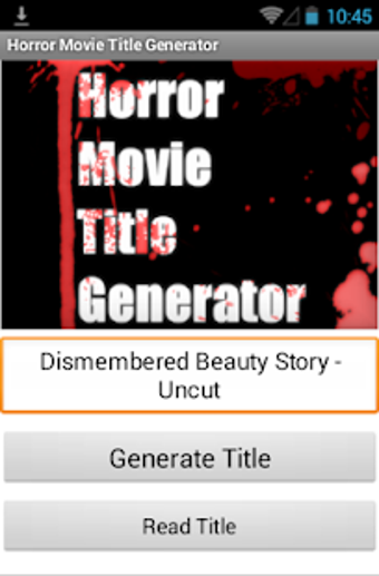 Imagen 2 para Horror Movie Title Genera…