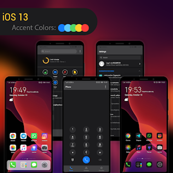 Image 0 for iOS 13 Dark Free EMUI 9.1…