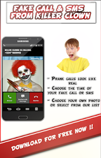Image 2 for Best Killer Clown Fake Ca…
