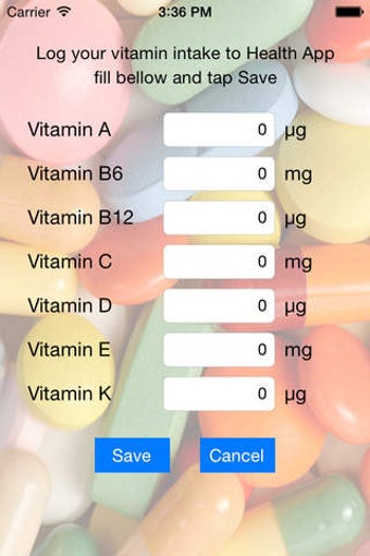 Image 0 for Vitamin Logger - Log your…