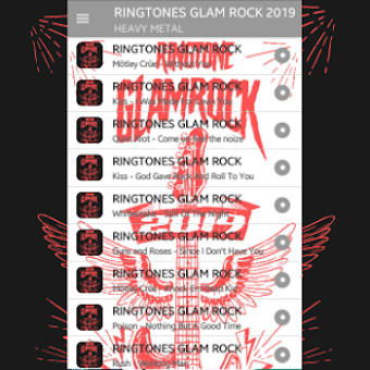 Image 0 for Ringtones Glam Rock 2019