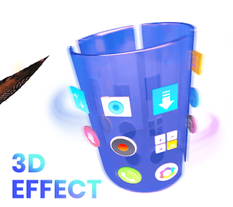 Imagen 2 para CM Launcher 3D - Themes, …