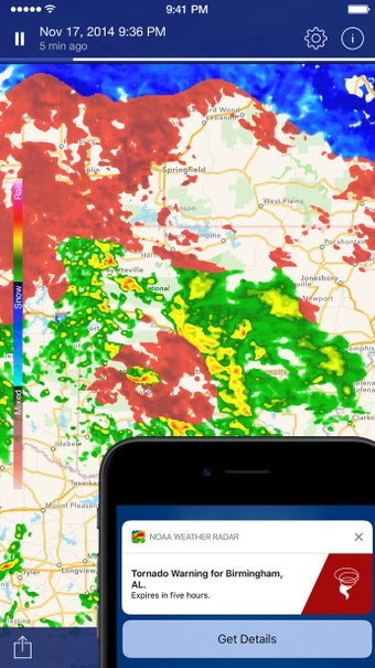 Image 1 for NOAA Weather Radar Live