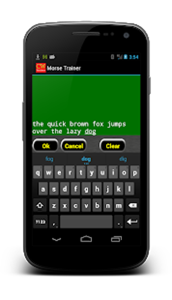 Imagen 3 para Morse Trainer for Ham Rad…