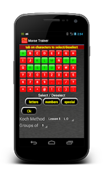 Imagen 0 para Morse Trainer for Ham Rad…