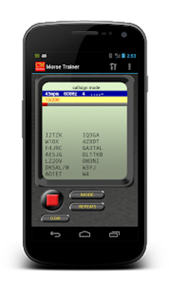 Imagen 1 para Morse Trainer for Ham Rad…