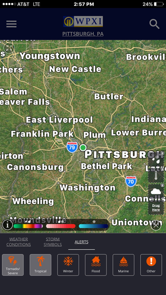 Image 0 for WPXI Severe Weather Team …